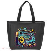 Retro Rollerskates Funny 80S Roller Skating Girl Tote Bag thumb 0