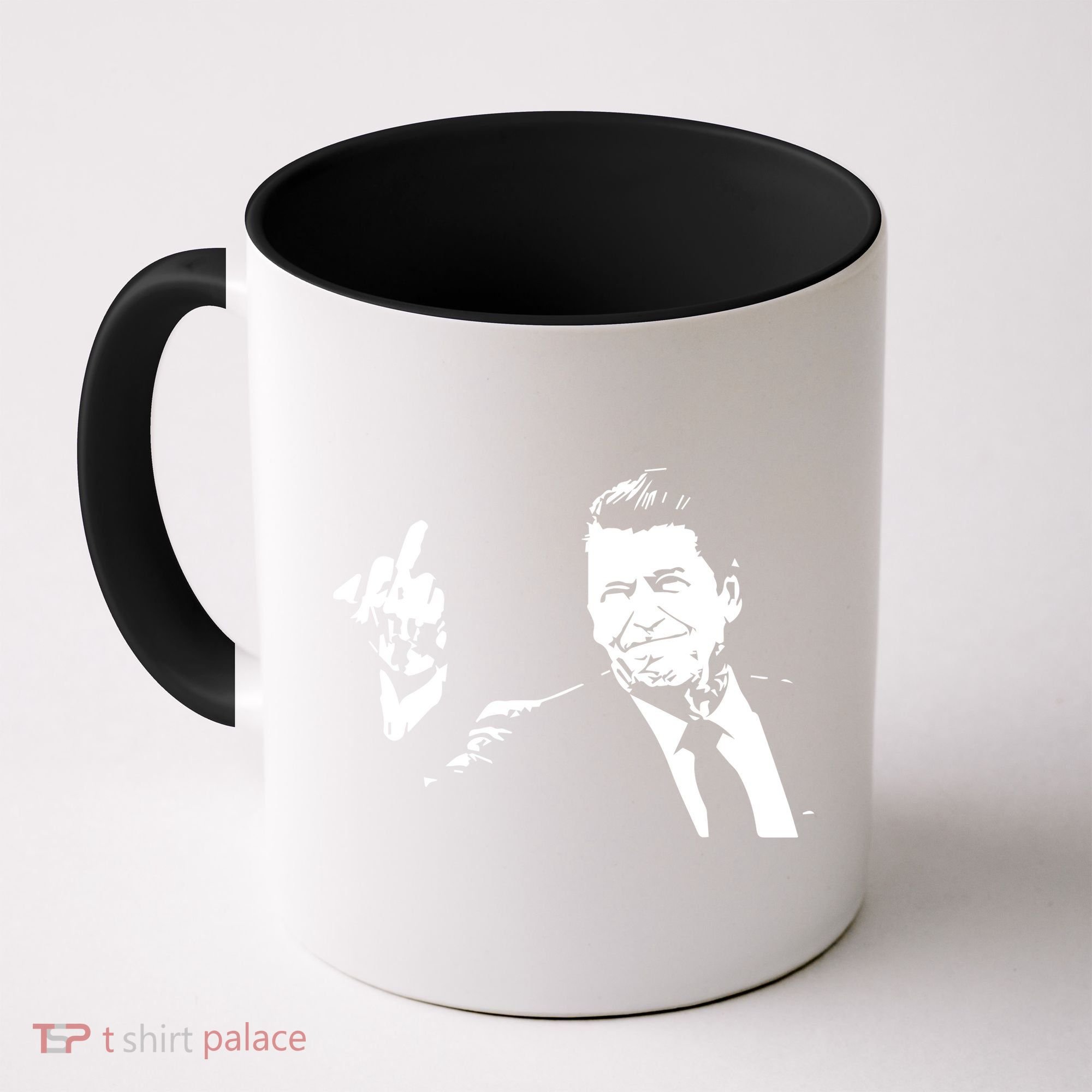Ronald Reagan Flipping Coffee Mug