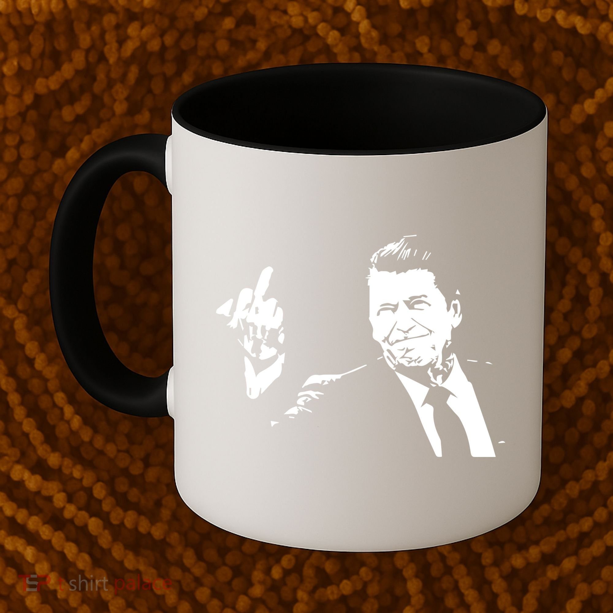 Ronald Reagan Flipping Coffee Mug