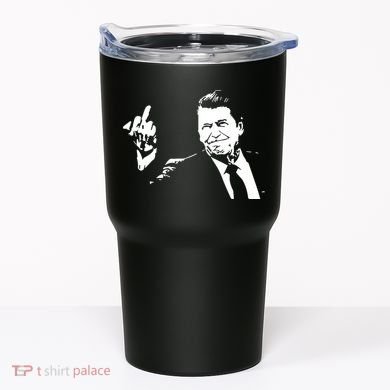 Ronald Reagan Flipping Tumbler