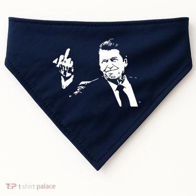 Ronald Reagan Flipping USA-Made Doggie Bandana