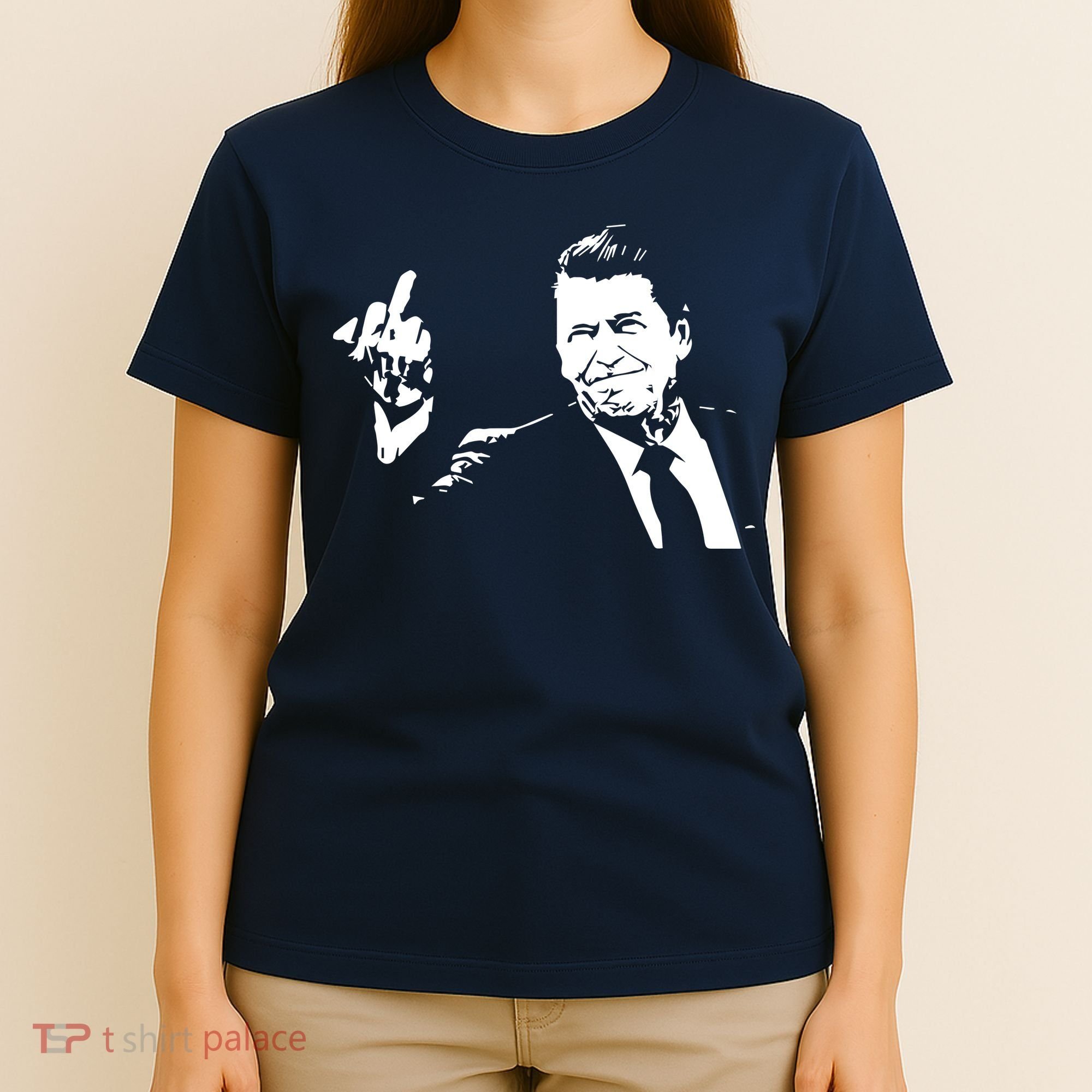 Ronald Reagan Flipping T-Shirt