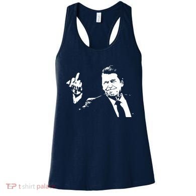 Ronald Reagan Flipping Women's Tank Top