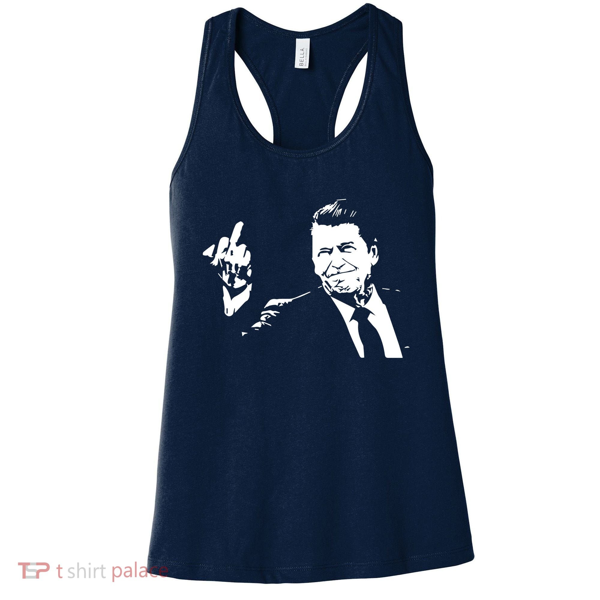 Ronald Reagan Flipping Women's Tank Top