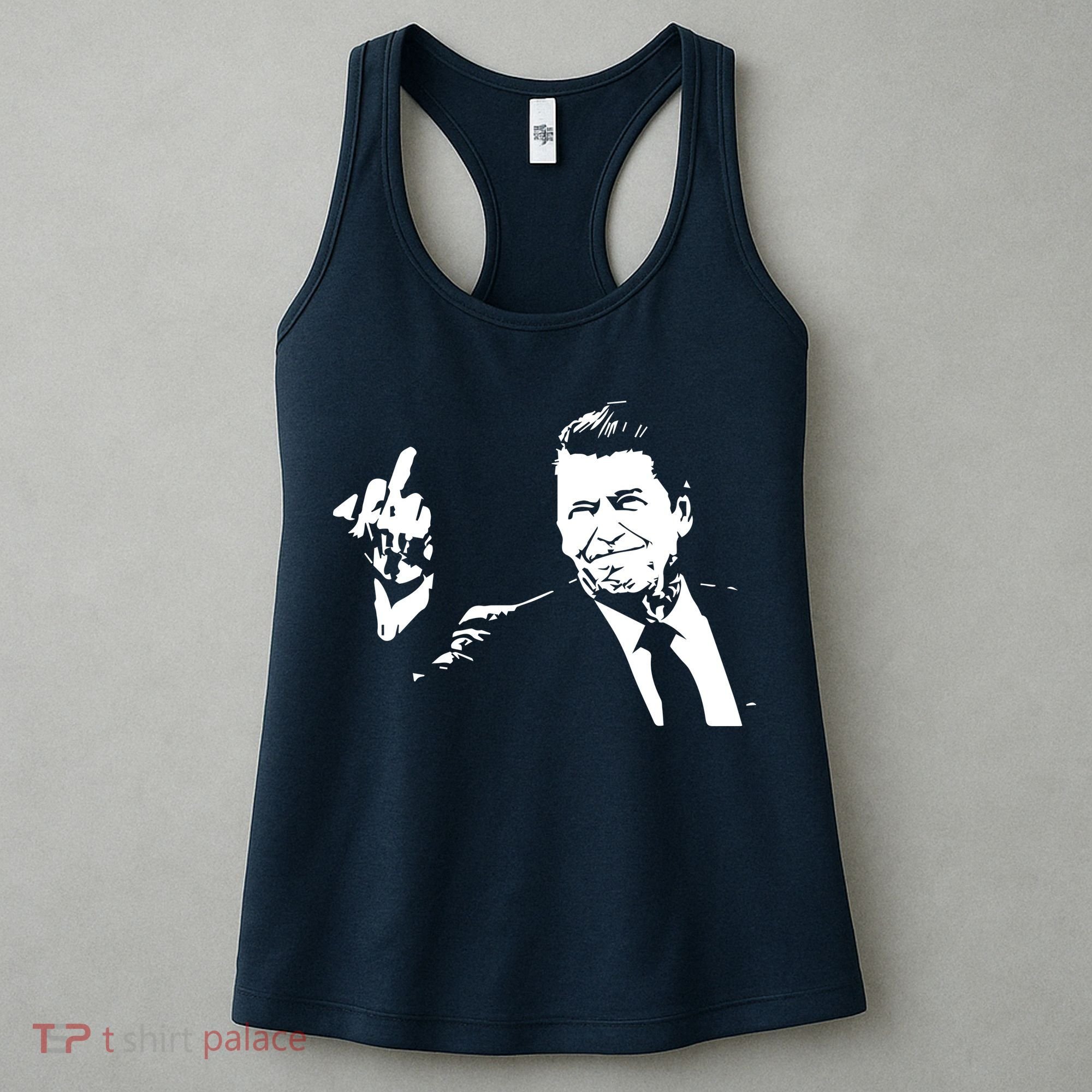 Ronald Reagan Flipping Women's Tank Top