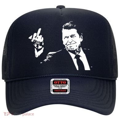 Ronald Reagan Flipping Hat