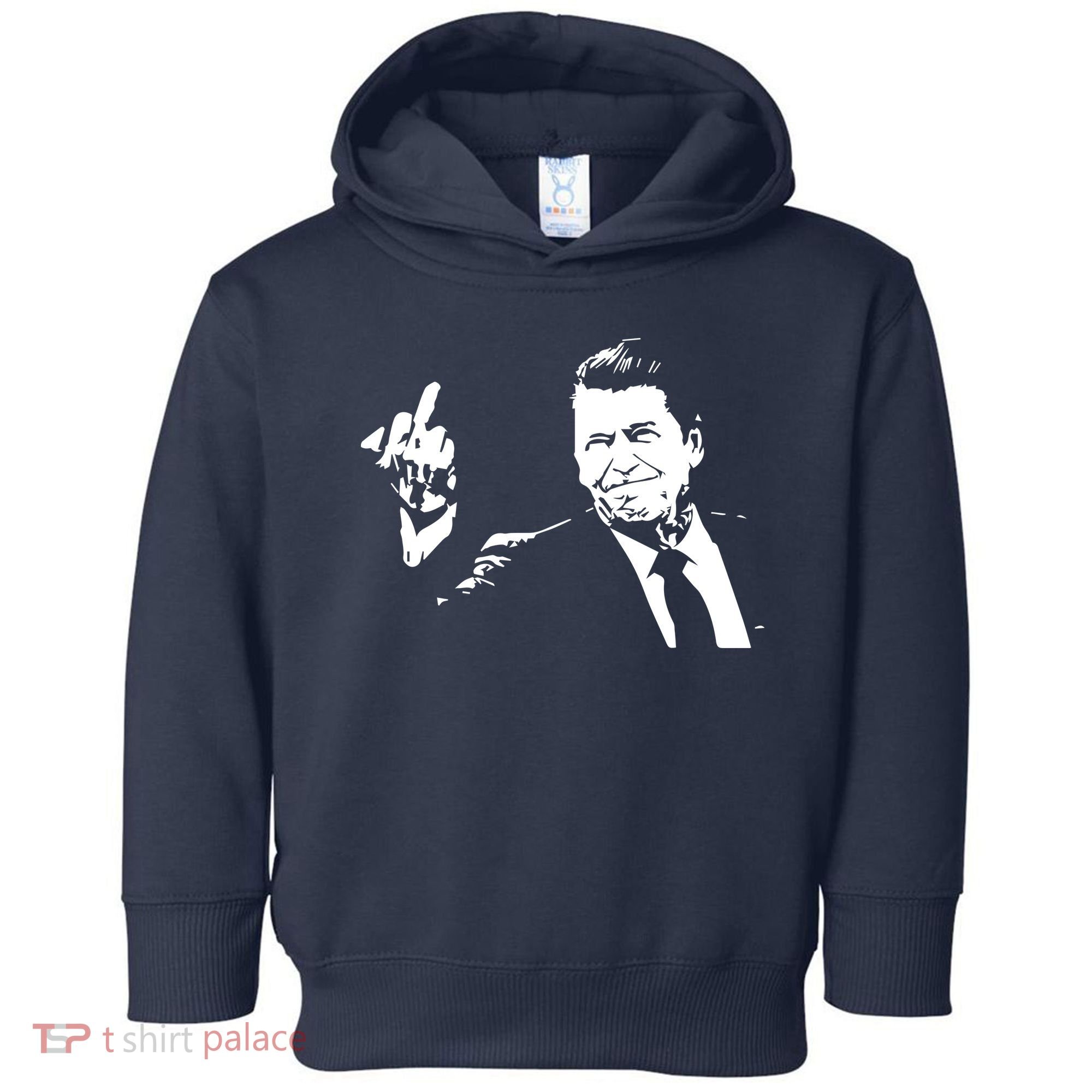 Ronald Reagan Flipping Toddler Hoodie