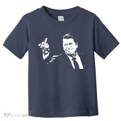 Ronald Reagan Flipping Toddler T-Shirt