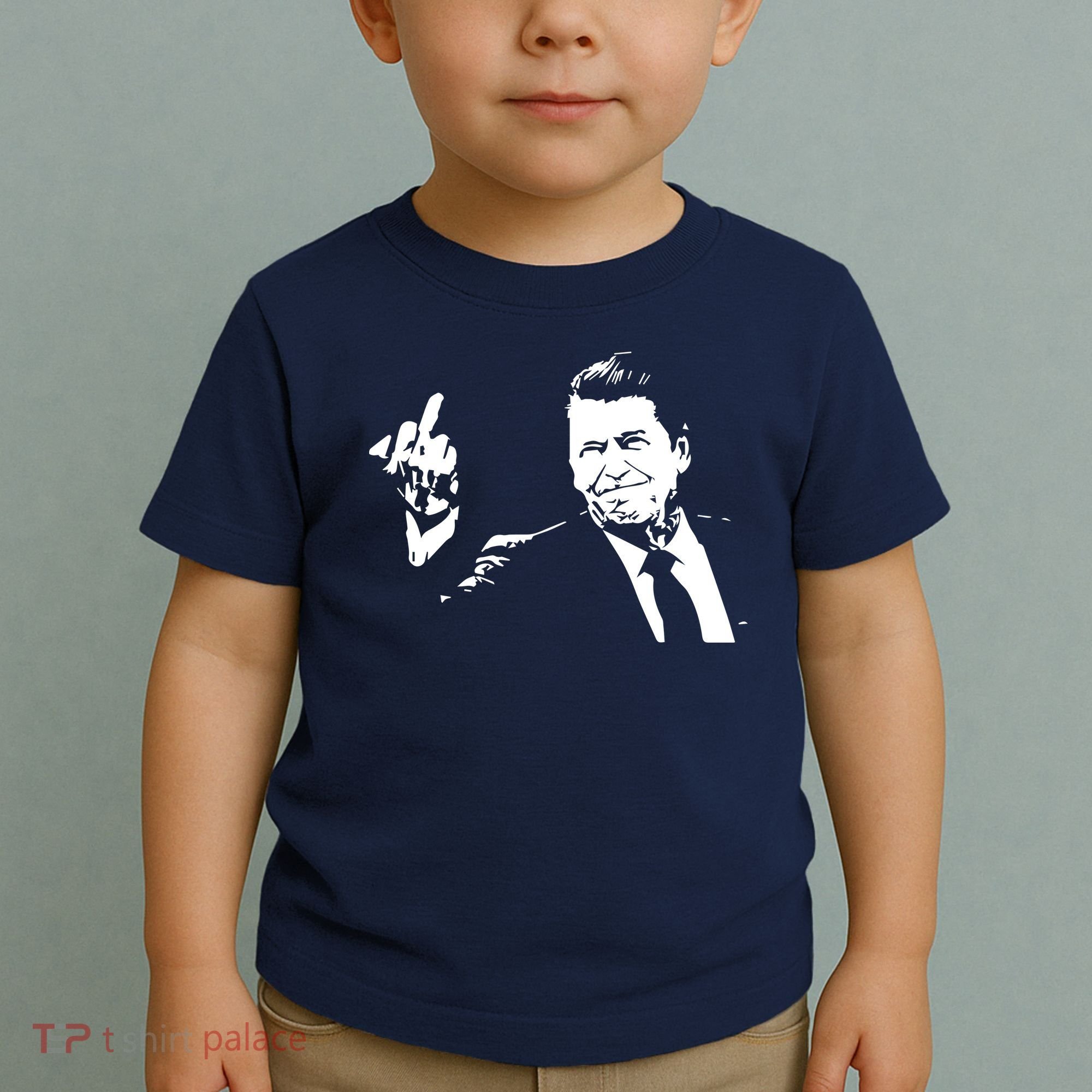 Ronald Reagan Flipping Toddler T-Shirt