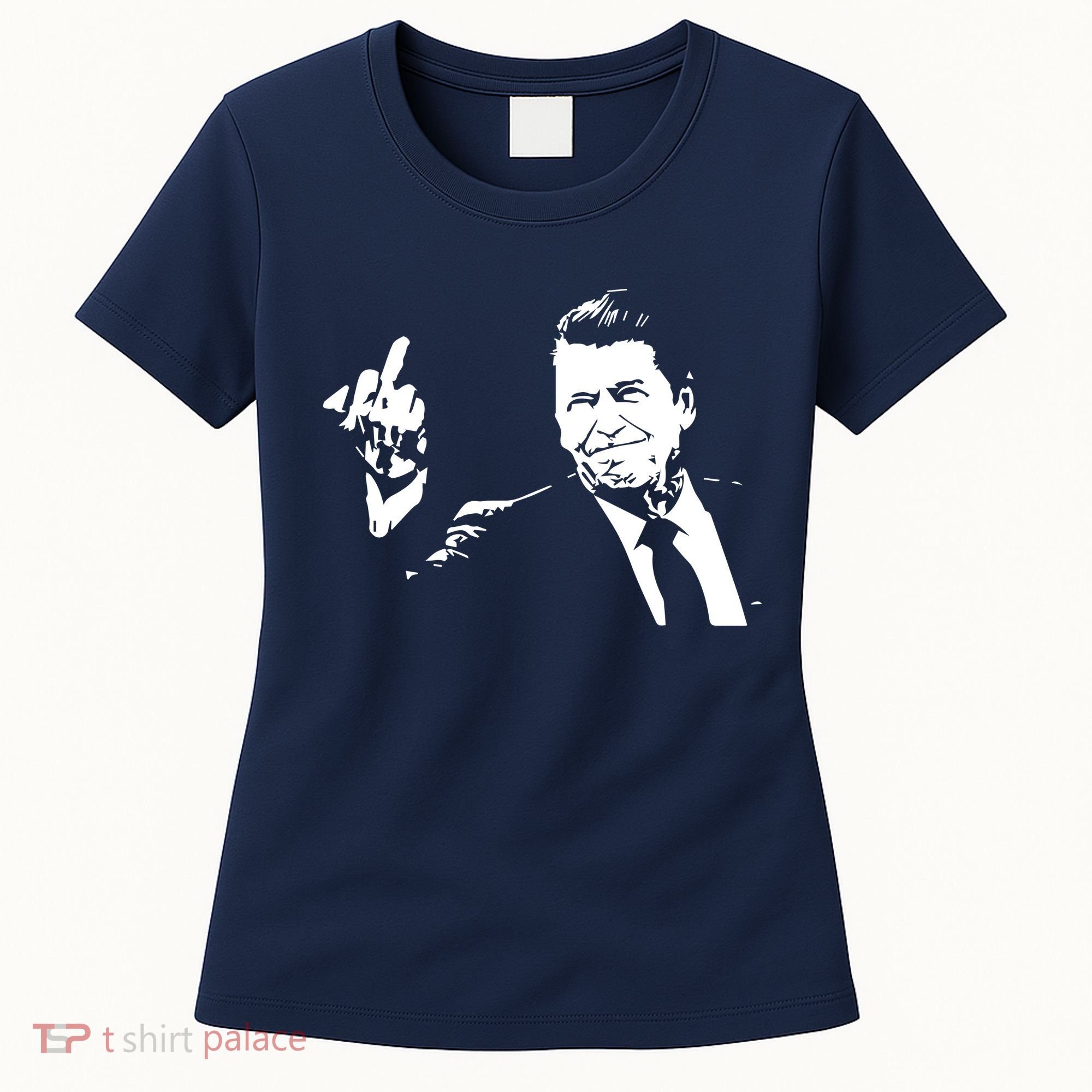 Ronald Reagan Flipping Women's T-Shirt