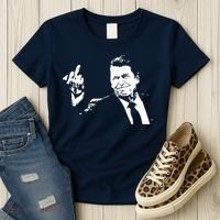 Ronald Reagan Flipping Women's T-Shirt thumb 3