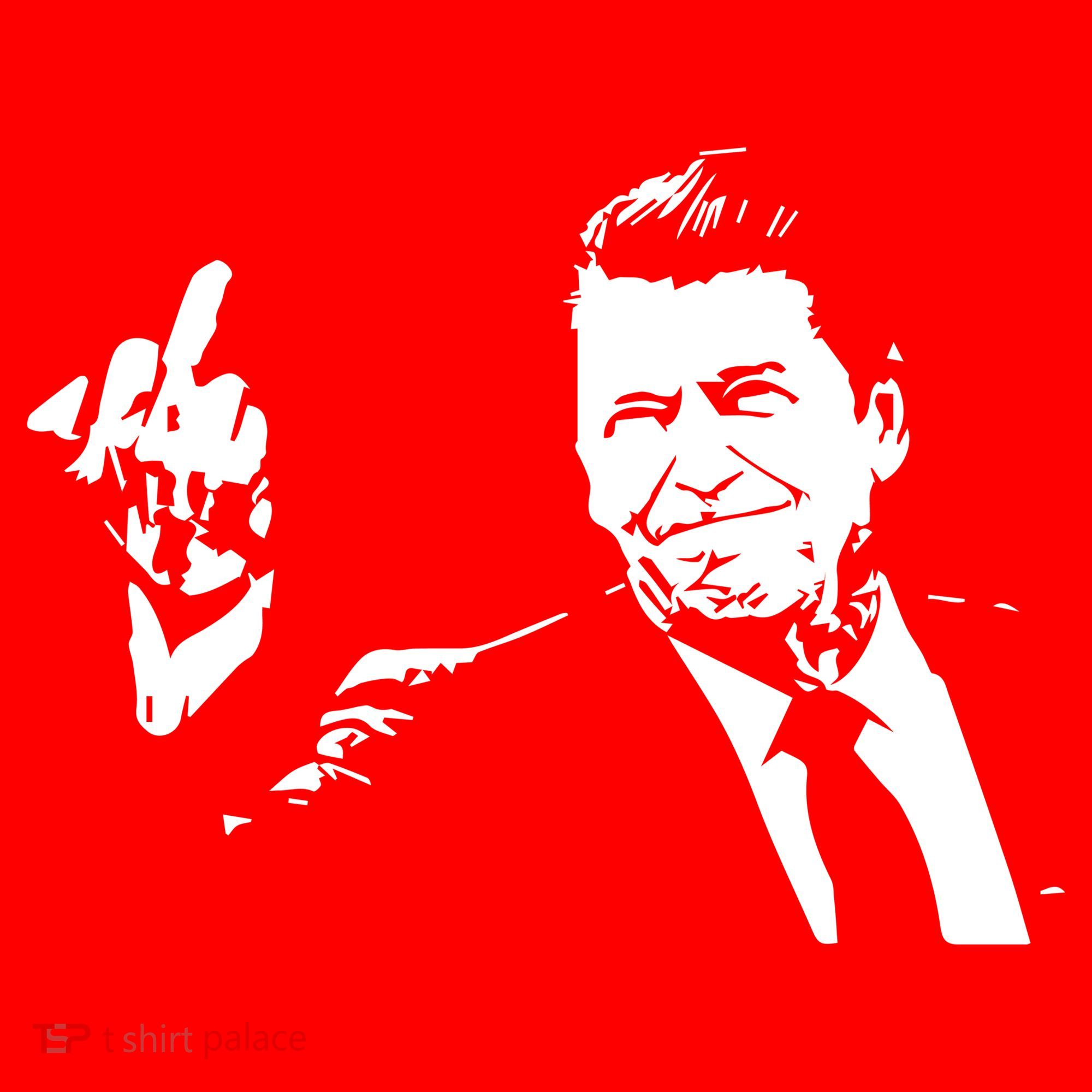 Ronald Reagan Flipping Santa Hat
