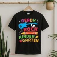 Ready Rock Funny First Day Of Kindergarten T-Shirt thumb 2