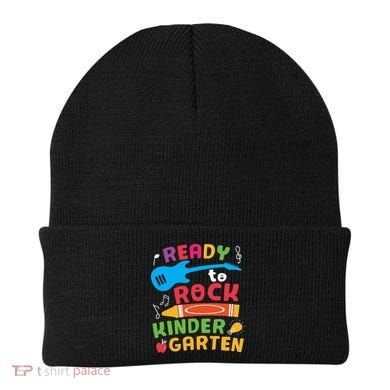 Ready Rock Funny First Day Of Kindergarten Beanie