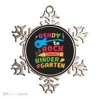 Ready Rock Funny First Day Of Kindergarten Ornament thumb 0