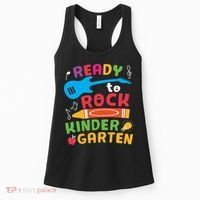 Ready Rock Funny First Day Of Kindergarten Women's Tank Top thumb 0