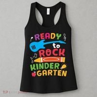 Ready Rock Funny First Day Of Kindergarten Women's Tank Top thumb 3