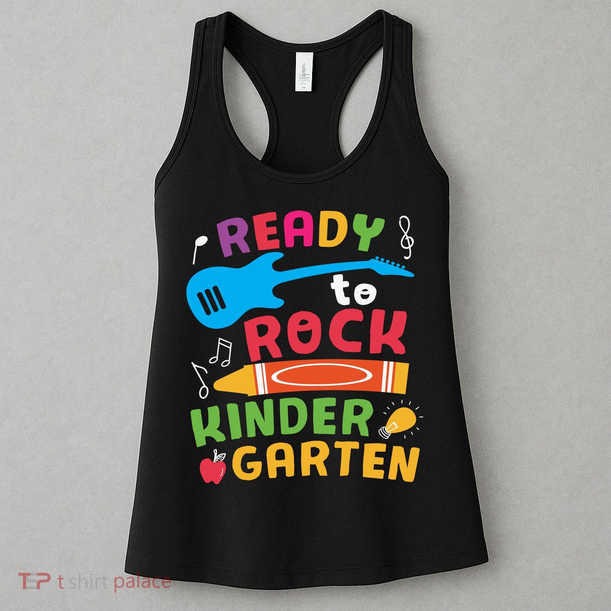Ready Rock Funny First Day Of Kindergarten Women's Tank Top