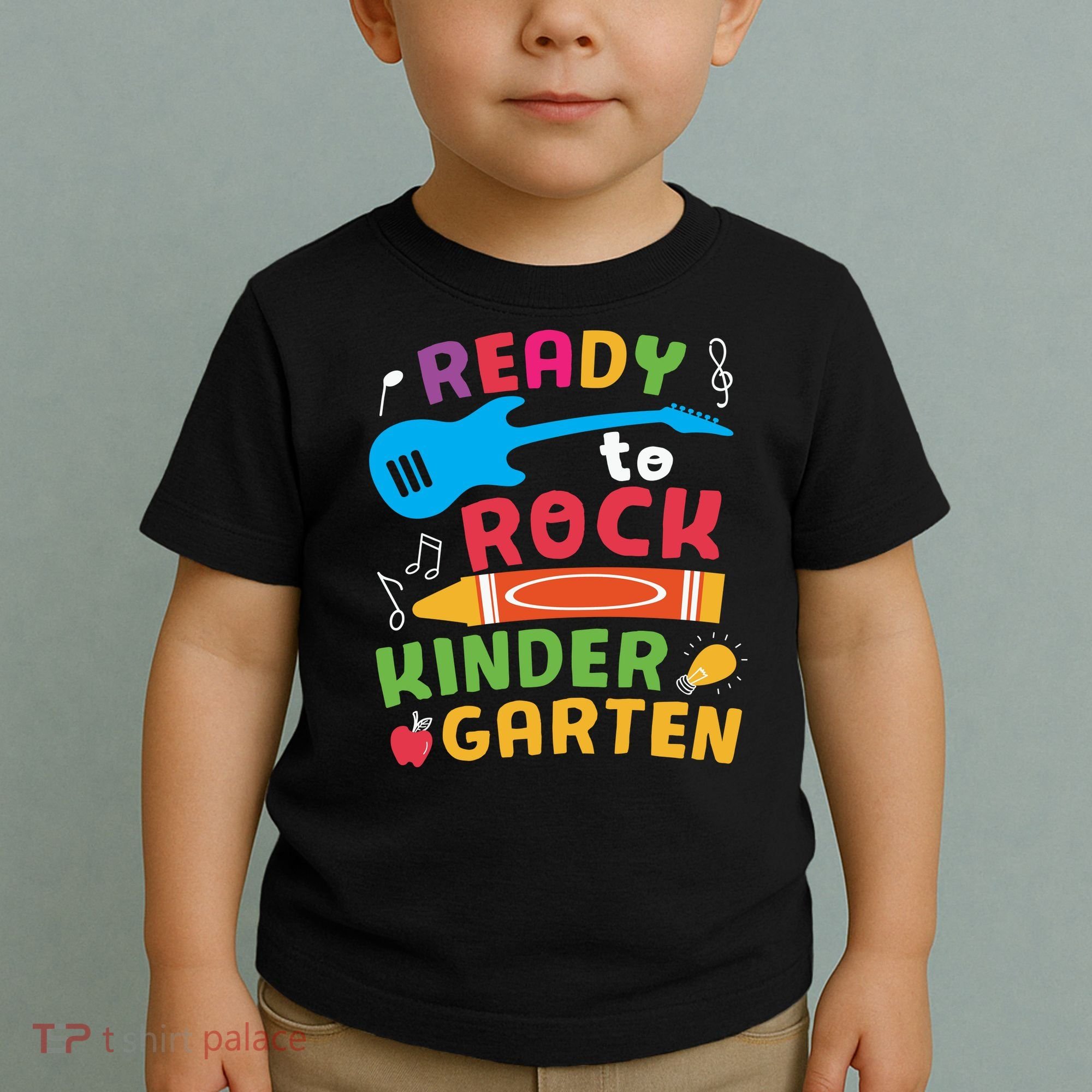 Ready Rock Funny First Day Of Kindergarten Toddler T-Shirt