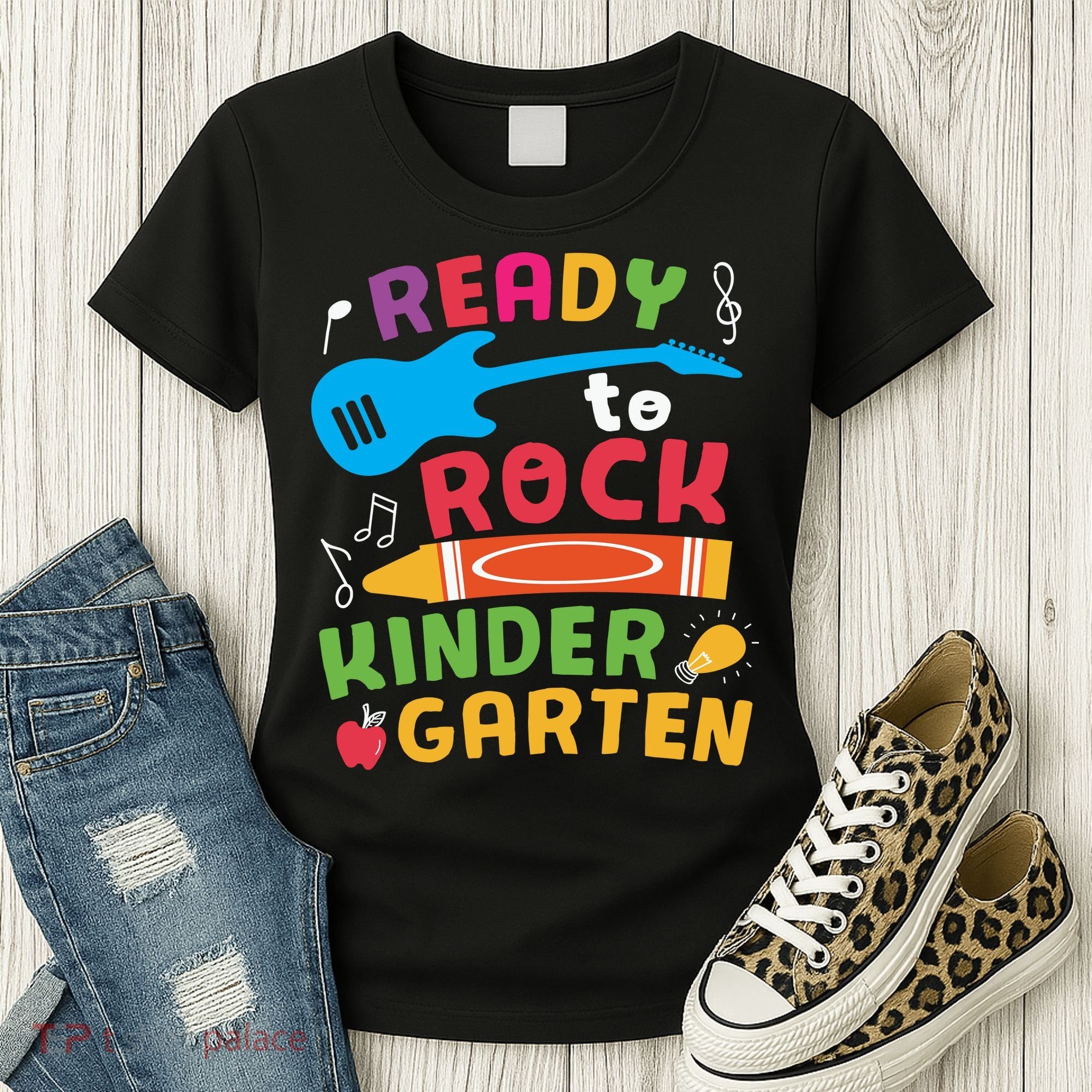 Ready Rock Funny First Day Of Kindergarten Women's T-Shirt