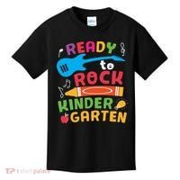 Ready Rock Funny First Day Of Kindergarten Kids T-Shirt thumb 0