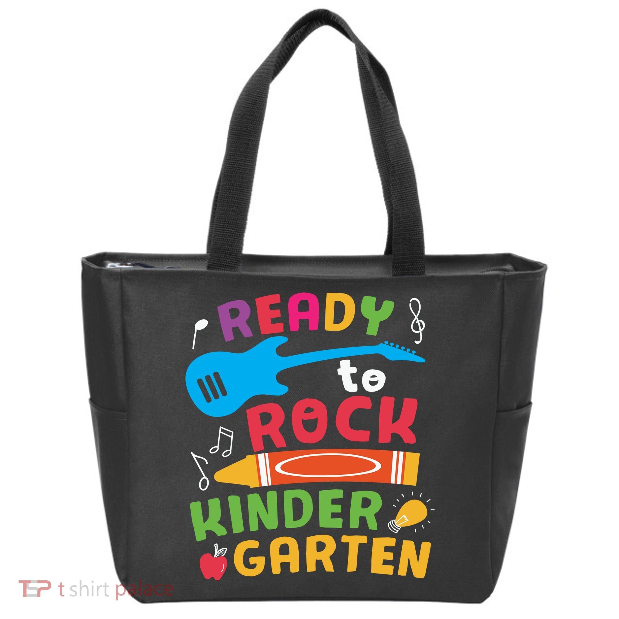 Ready Rock Funny First Day Of Kindergarten Tote Bag