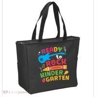 Ready Rock Funny First Day Of Kindergarten Tote Bag thumb 2