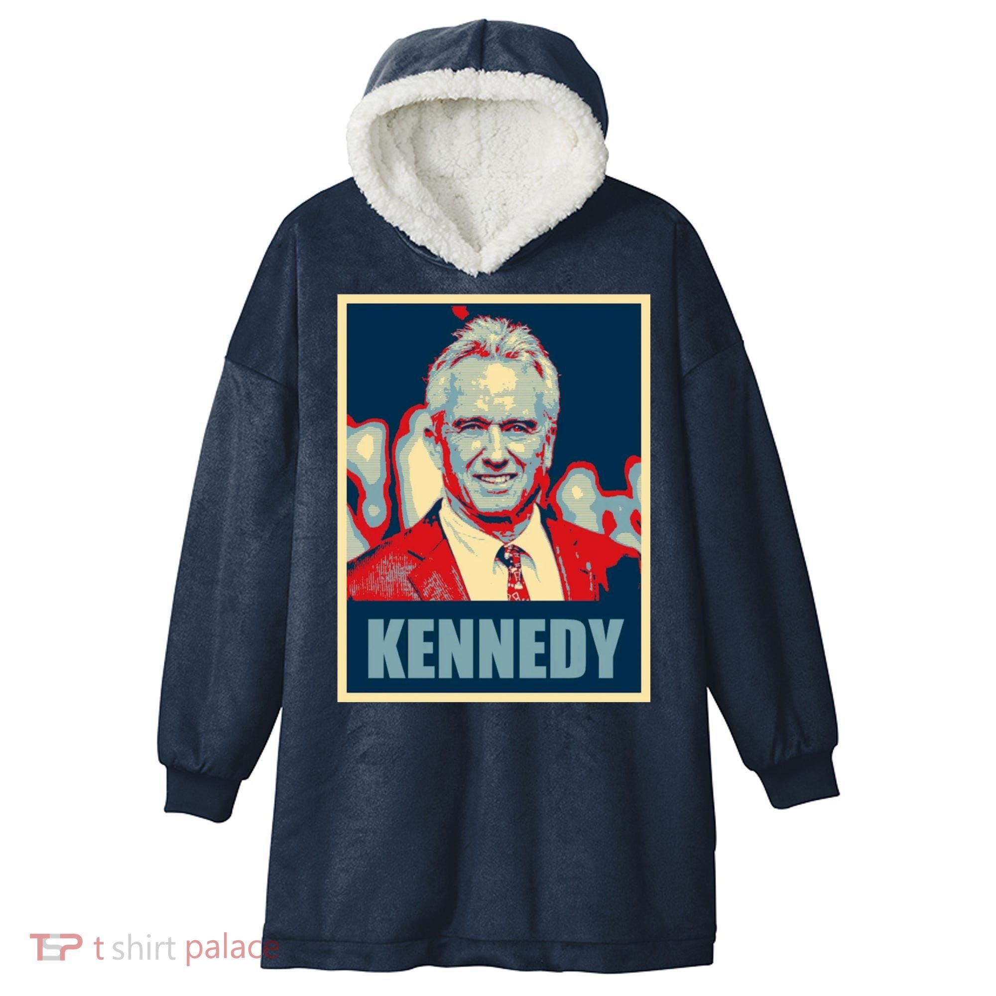 RFK Robert F Kennedy Jr For President 2024 Hooded Wearable Blanket