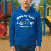 Riggins Rigs Football Player Fan Meaningful Gift Kids Hoodie thumb 2