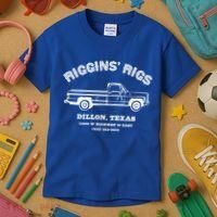 Riggins Rigs Football Player Fan Meaningful Gift Kids T-Shirt thumb 3