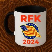 RFK Robert F Kennedy Jr For President 2024 Coffee Mug thumb 2