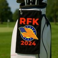 RFK Robert F Kennedy Jr For President 2024 Golf Towel thumb 2