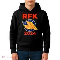 RFK Robert F Kennedy Jr For President 2024 Kids Hoodie thumb 4