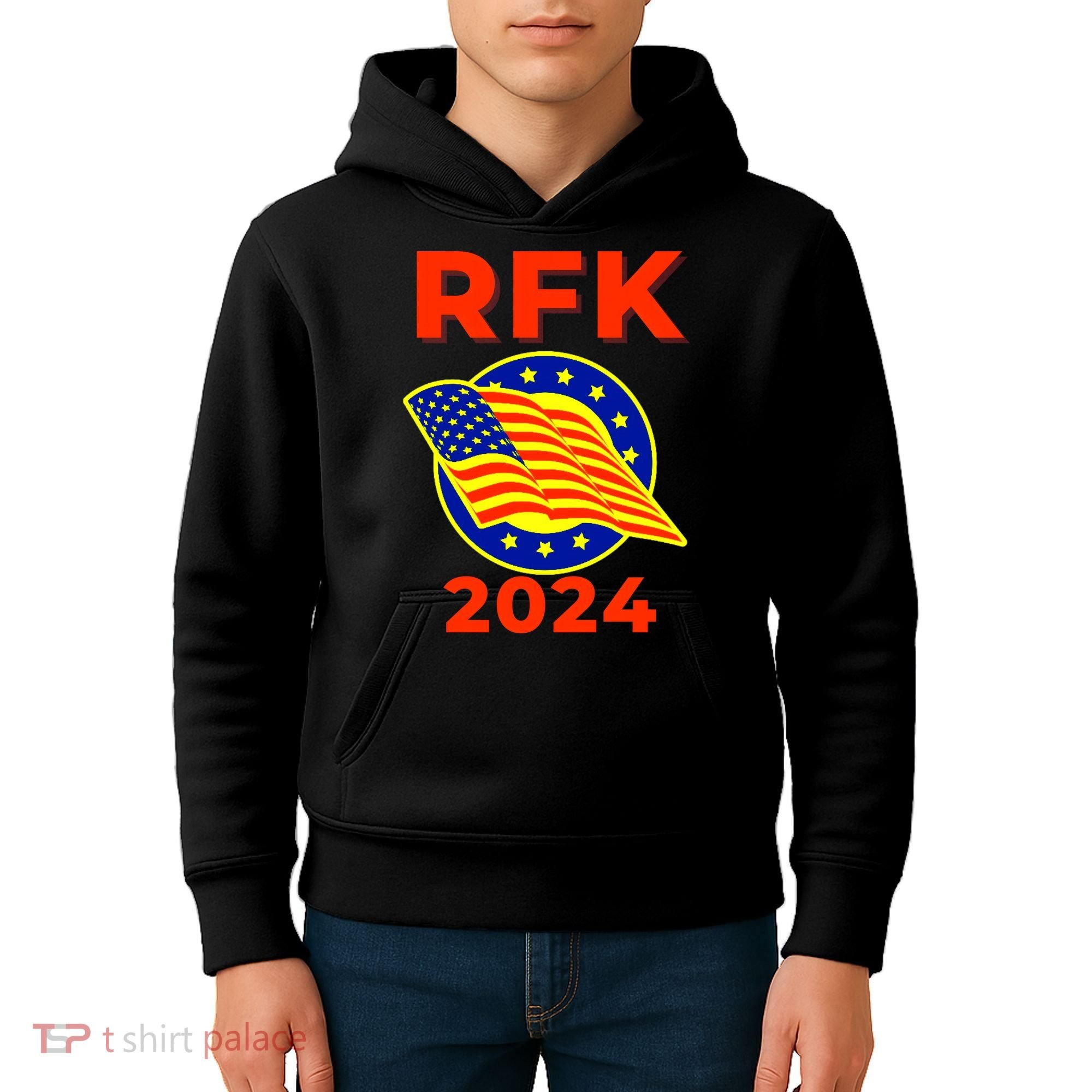 RFK Robert F Kennedy Jr For President 2024 Kids Hoodie