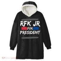 RFK Robert F Kennedy Jr For President 2024 Hooded Wearable Blanket thumb 0
