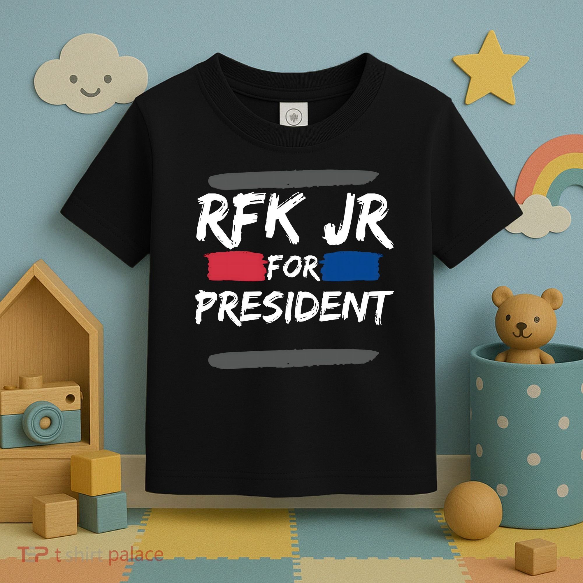 RFK Robert F Kennedy Jr For President 2024 Toddler T-Shirt