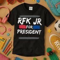 RFK Robert F Kennedy Jr For President 2024 Kids T-Shirt thumb 3
