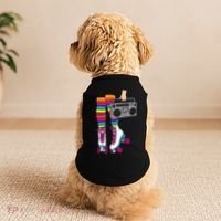 Retro Rollerskates Funny 80's Roller Disco Skating Girl Gift Doggie Tank thumb 2