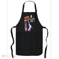 Retro Rollerskates Funny 80's Roller Disco Skating Girl Gift Apron thumb 0