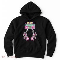 Retro Rollerskates Funny 80S Roller Disco Skating Girl Hoodie thumb 0