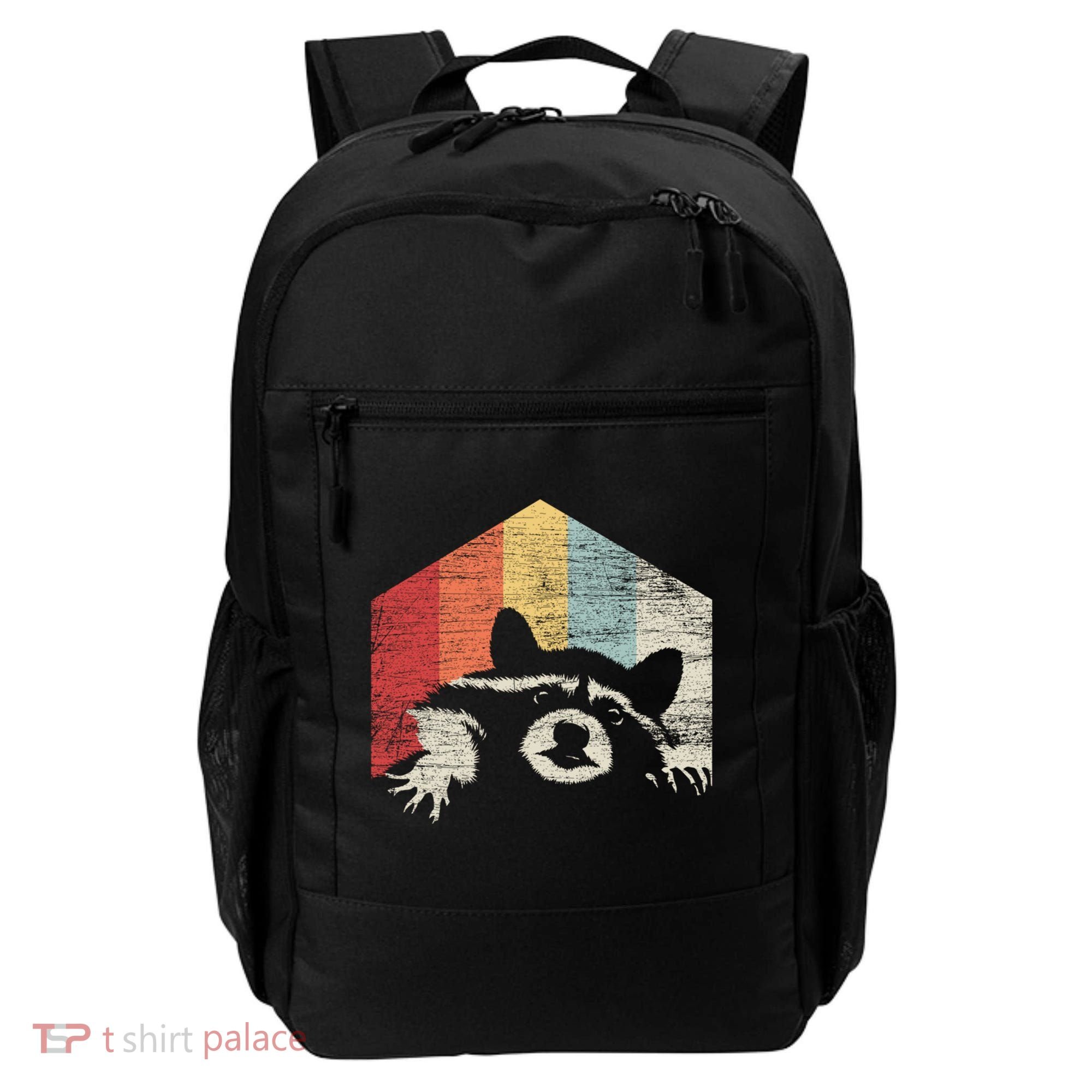 Retro Raccoon Gift Backpack