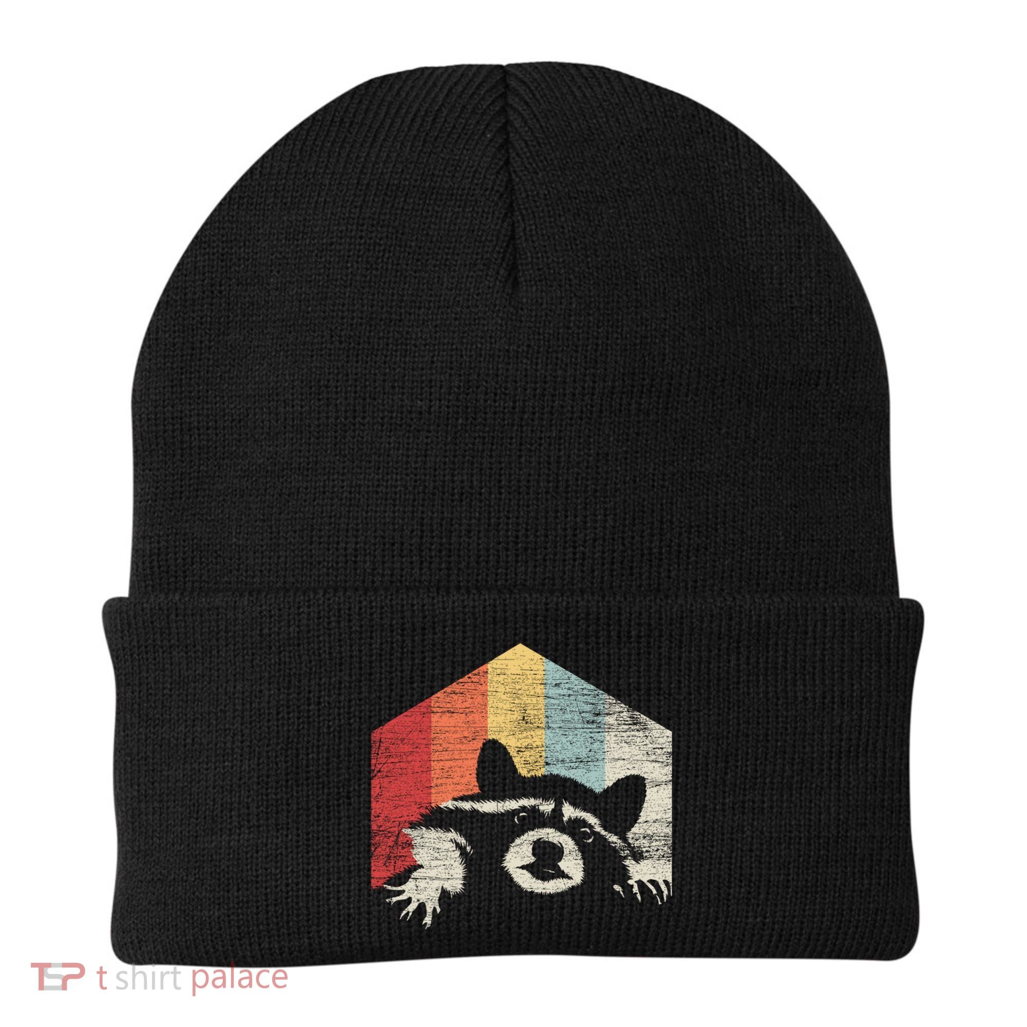 Retro Raccoon Gift Beanie