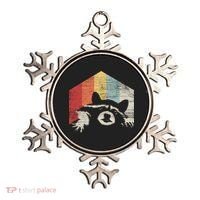 Retro Raccoon Gift Ornament thumb 0