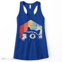 Retro Raccoon Gift Women's Tank Top thumb 0