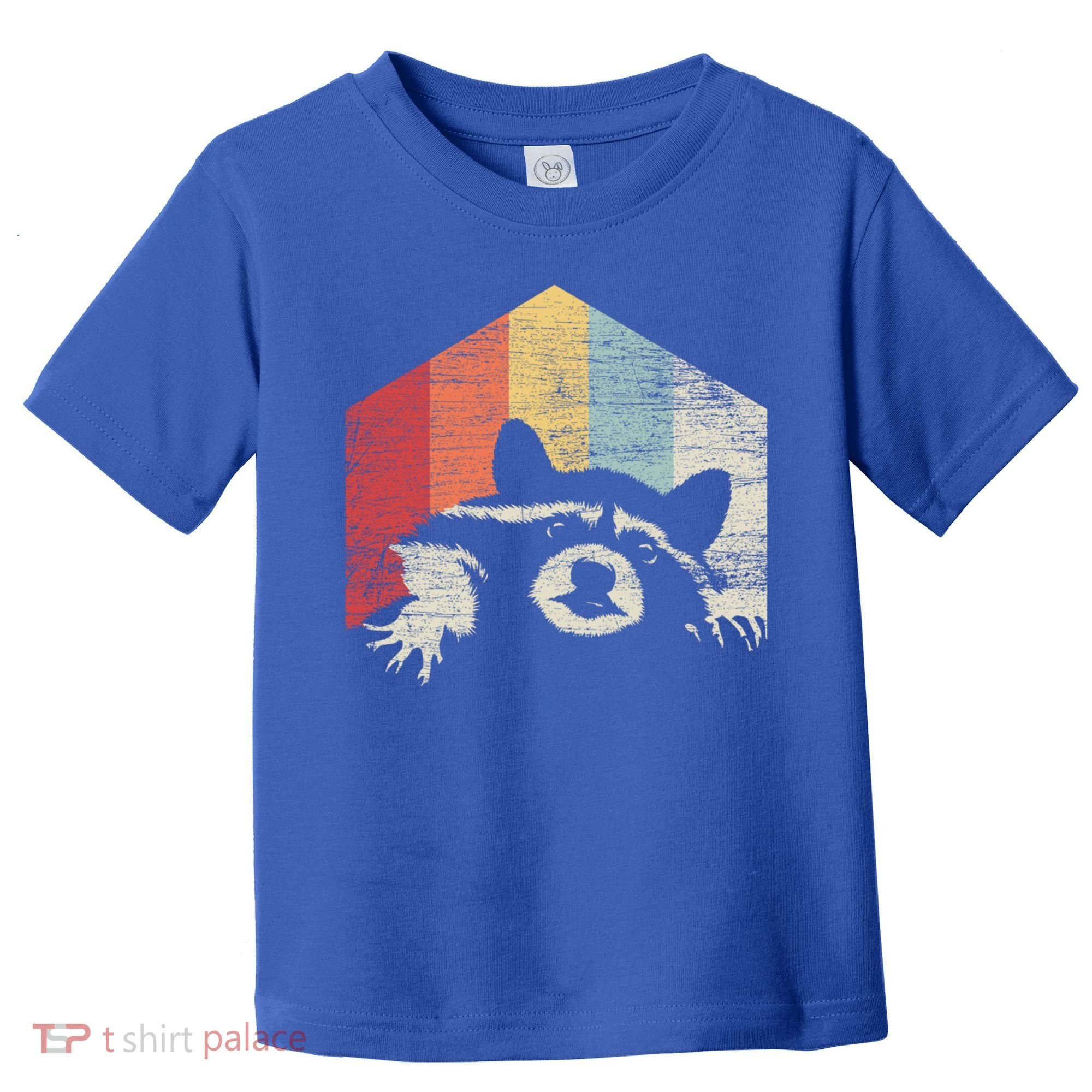 Retro Raccoon Gift Toddler T-Shirt