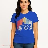 Retro Raccoon Gift Women's T-Shirt thumb 4