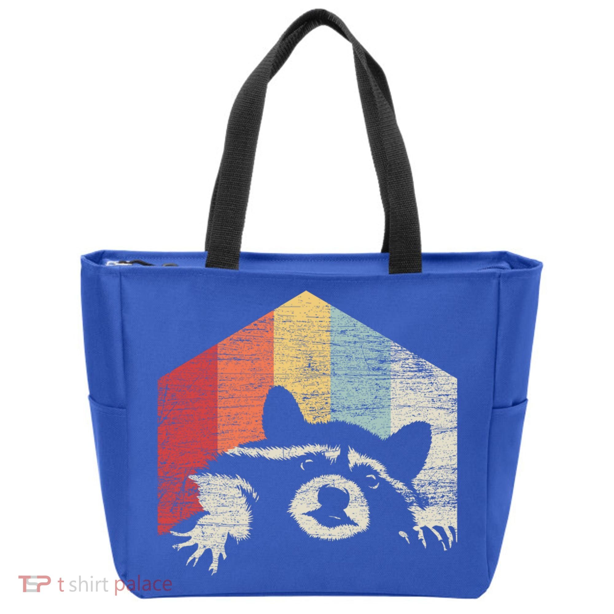 Retro Raccoon Gift Tote Bag