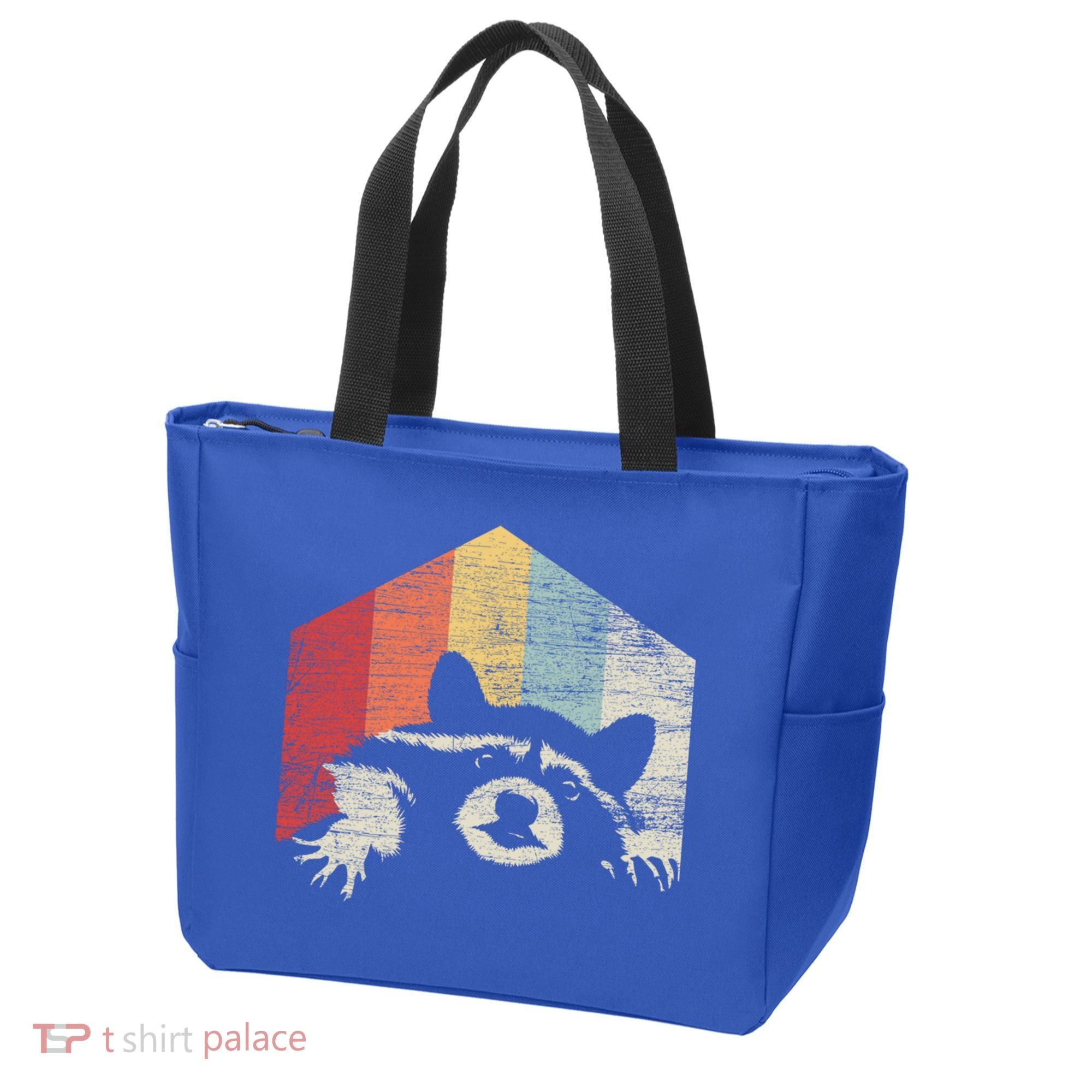 Retro Raccoon Gift Tote Bag