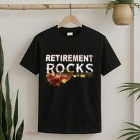 Retirement Rocks Guitar Old Rockers Retired T-Shirt thumb 2
