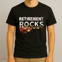 Retirement Rocks Guitar Old Rockers Retired T-Shirt thumb 3